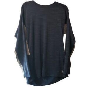 Hang Ten Long Sleeve Rash Guard UV Protection UPF 50 Athletic Shirt Men‎ L